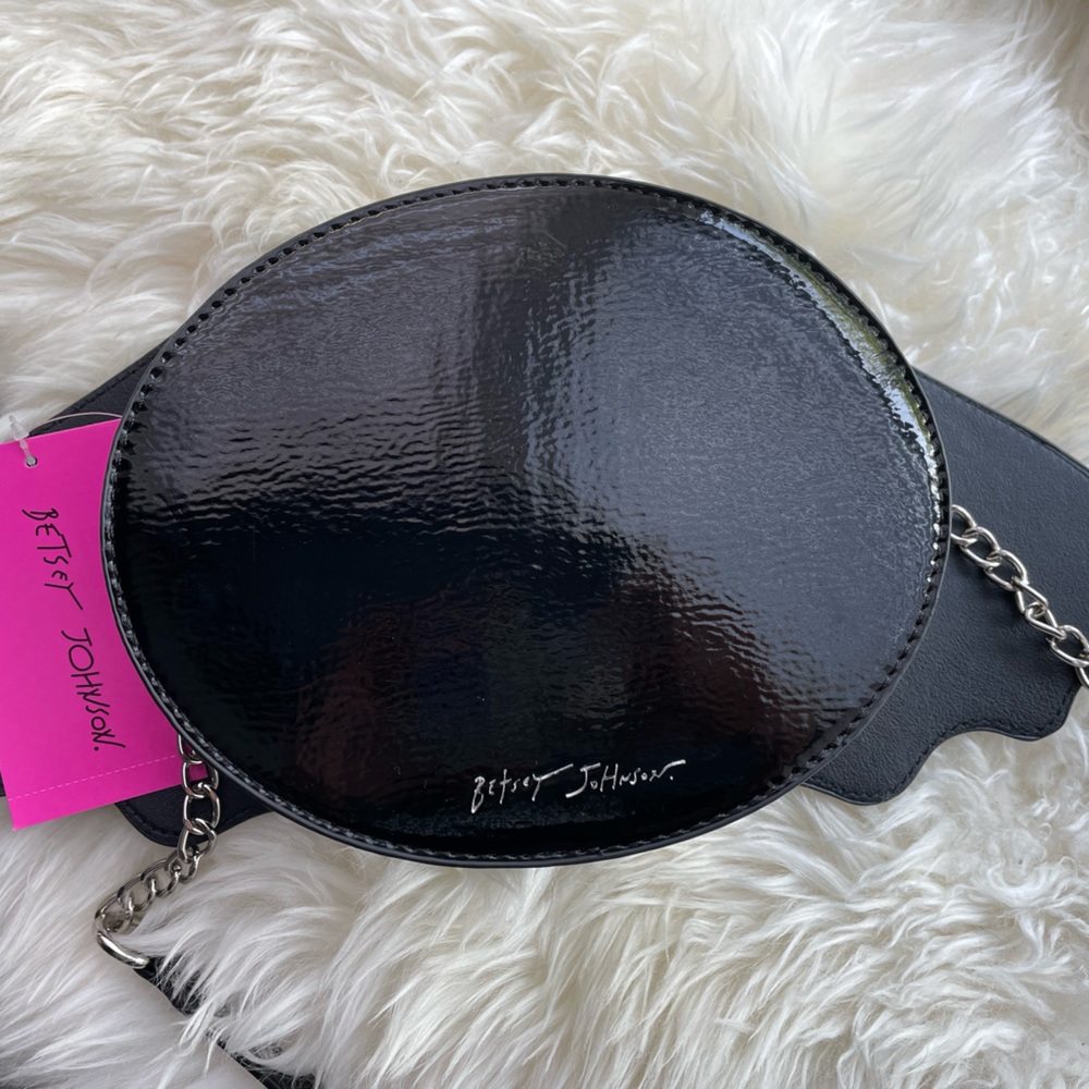 Black Bat Skeleton Crossbody Bag - Picture 3 of 4